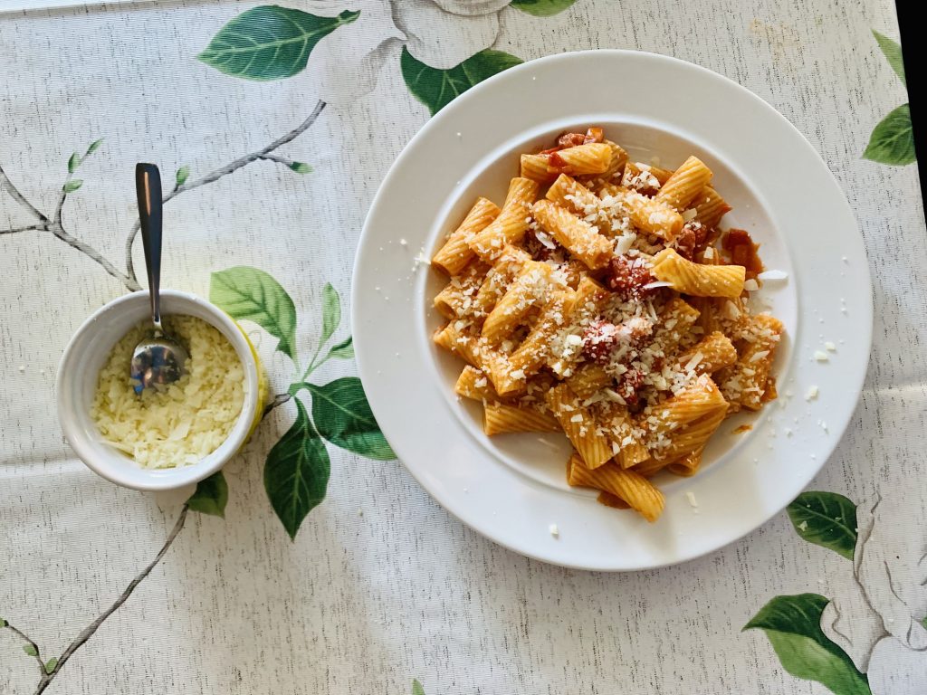 Rigatoni amatriciana