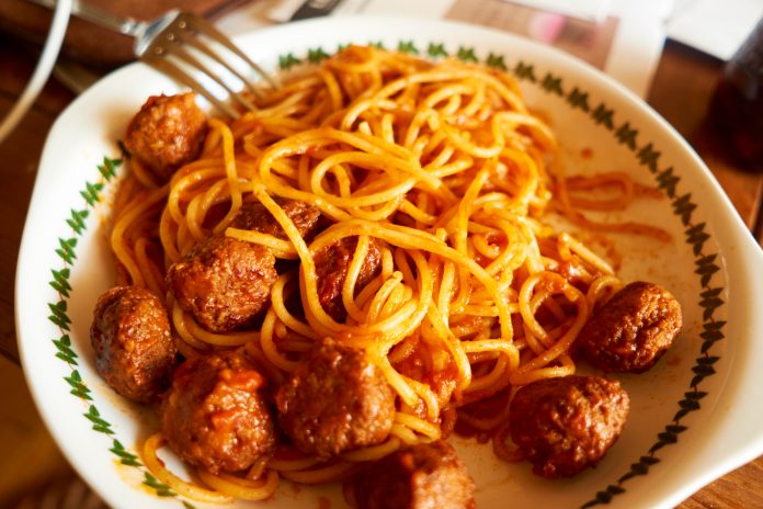 spaghetti meatballs