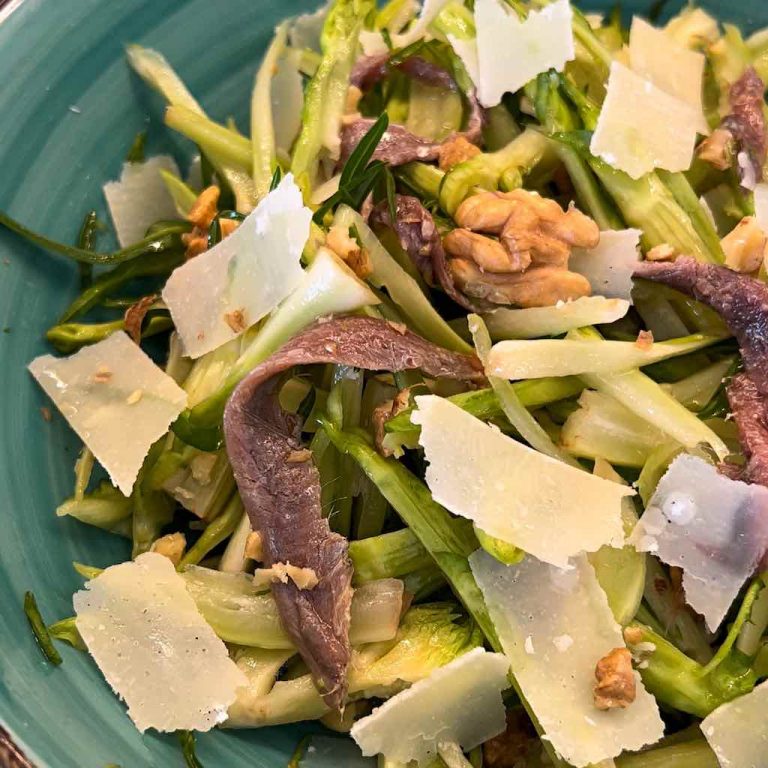 Insalata di puntarelle step 3