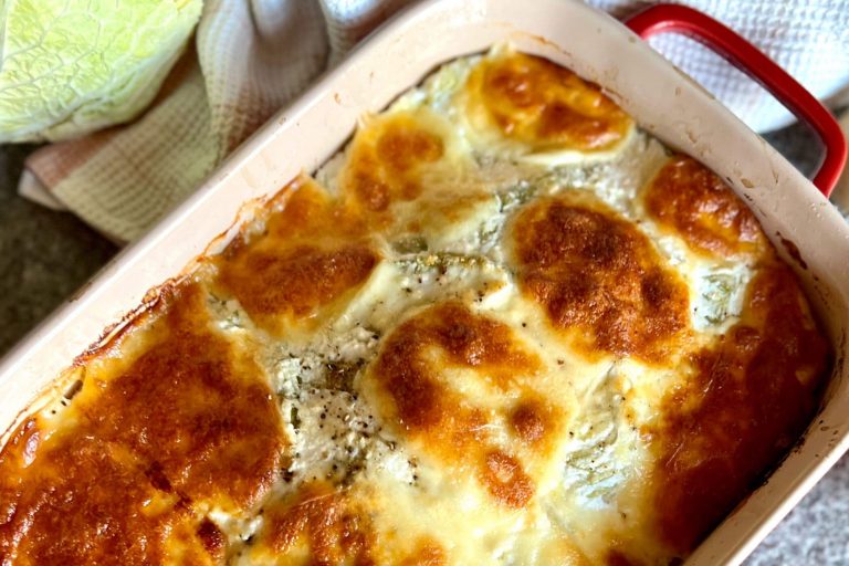 Lasagne di patate e cavolo verza, un piatto completo che fa impazzire chiunque!