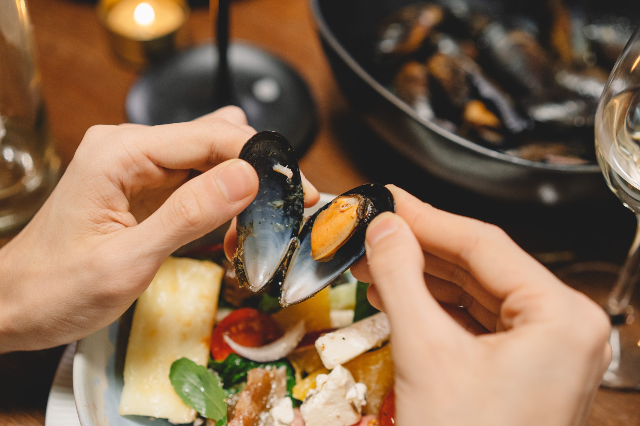 Sapori di mare, Spaghetti allo scoglio