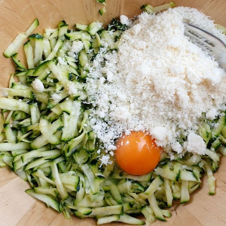 frittelle di zucchine step 2