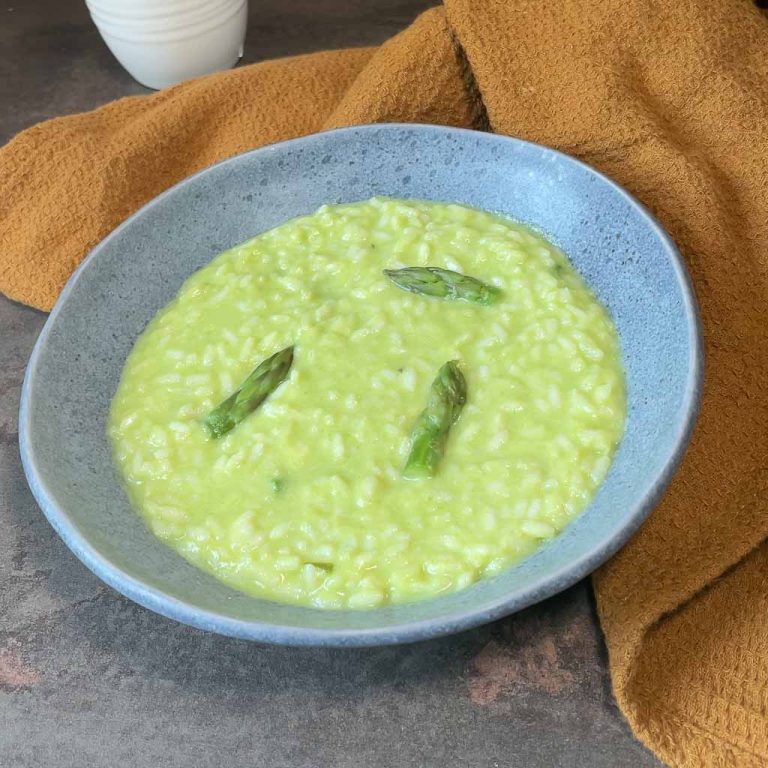 Risotto agli asparagi step 6