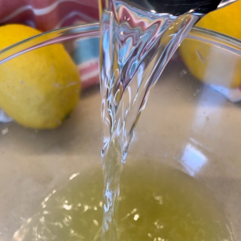 Granita al limone step 3