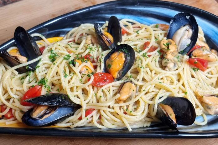 Spaghetti con le cozze