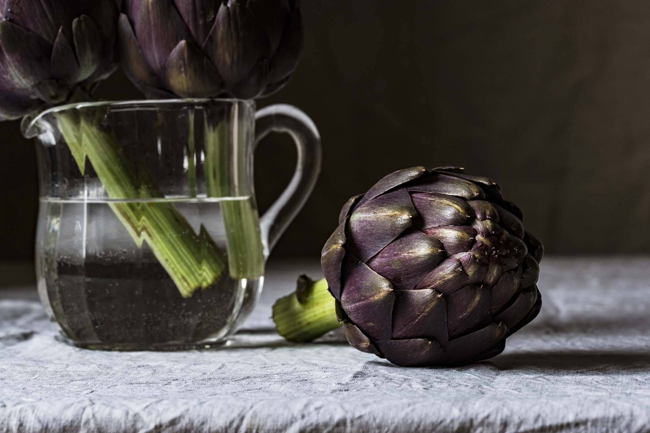 A tavola con fantasia, cacio e pepe con petali di carciofo