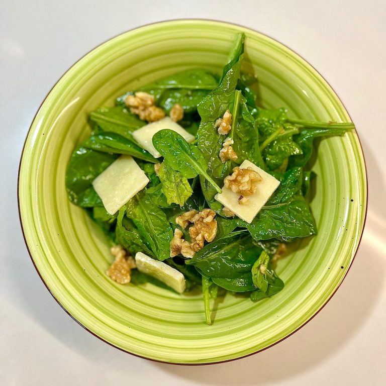 Insalata di spinaci step 3