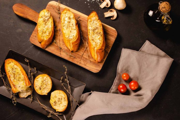 bruschetta, pane, olio