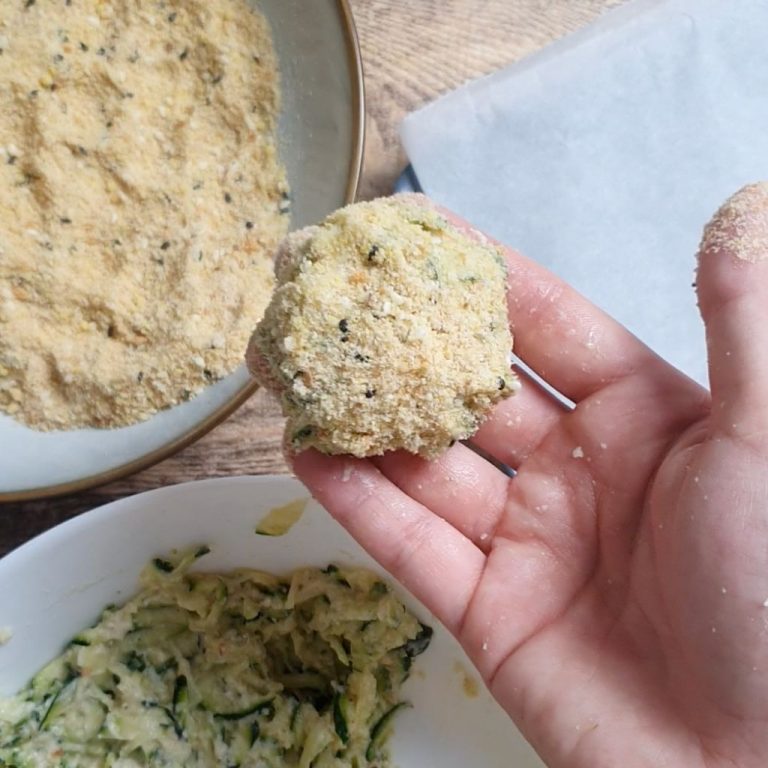 polpette di zucchine e ricotta step 4