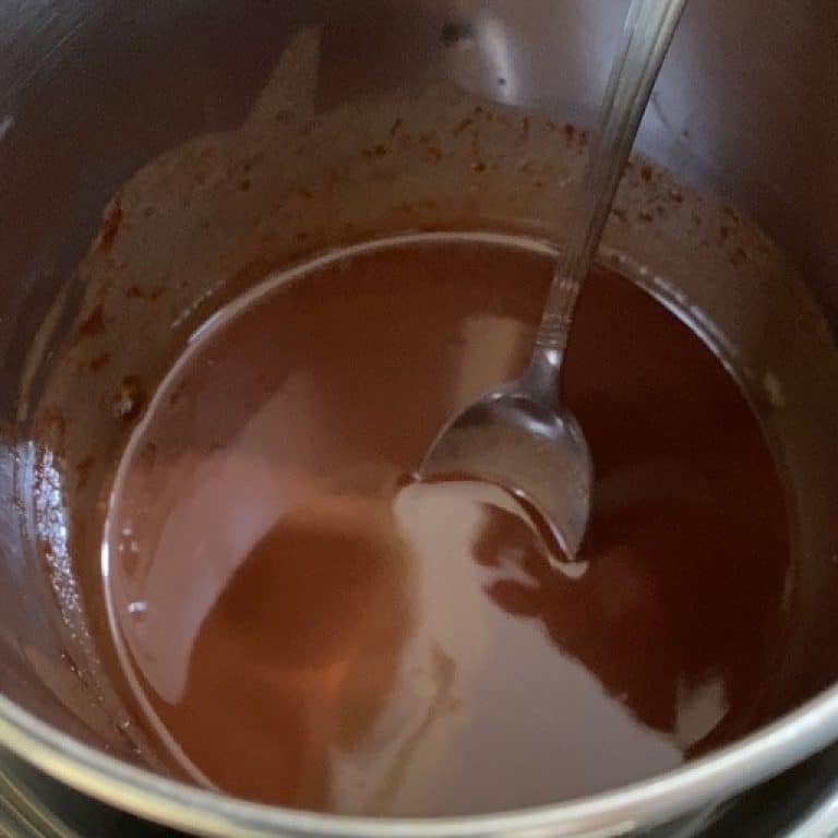 Mousse al cioccolato step 2