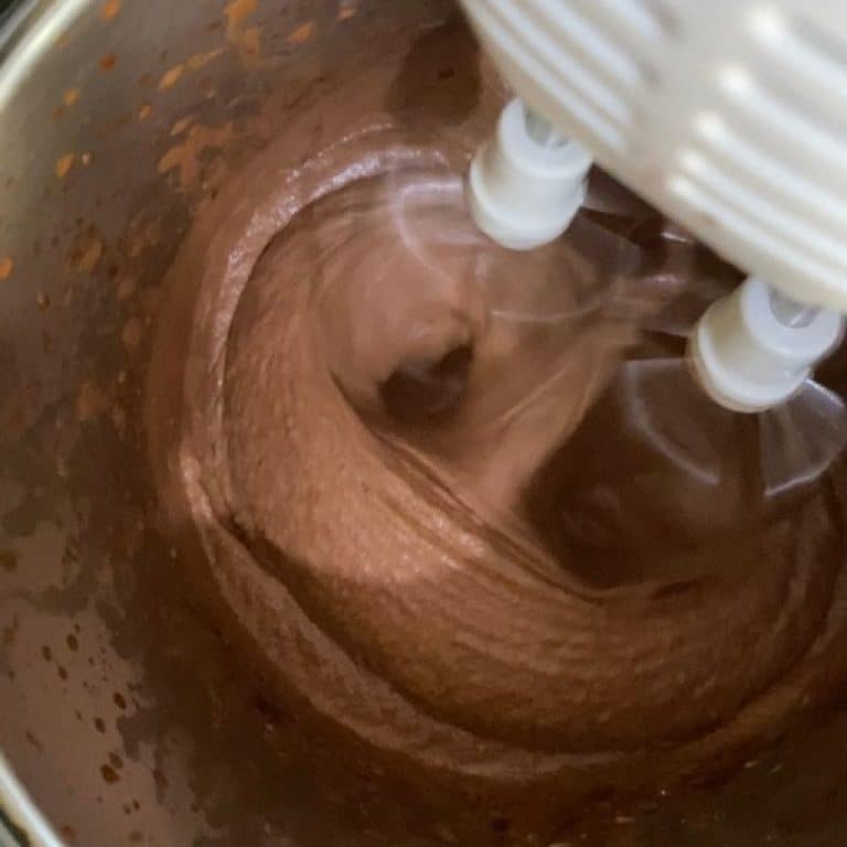 Mousse al cioccolato step 3
