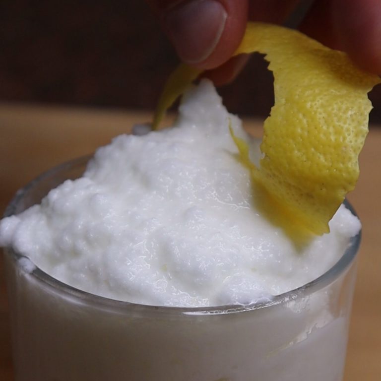 Sorbetto al limone step 7
