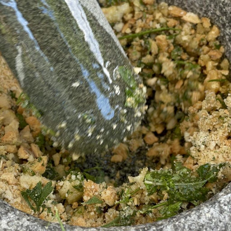 pasta con le sarde step 1