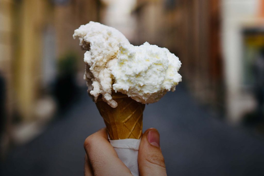 gelato, cono