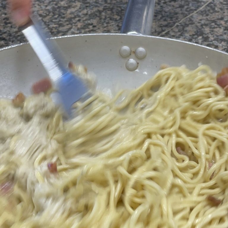 pasta alla gricia step 7