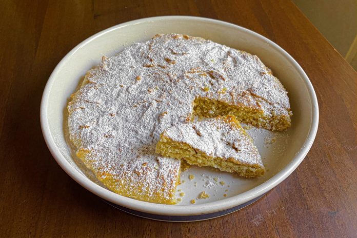 torta di mandorle