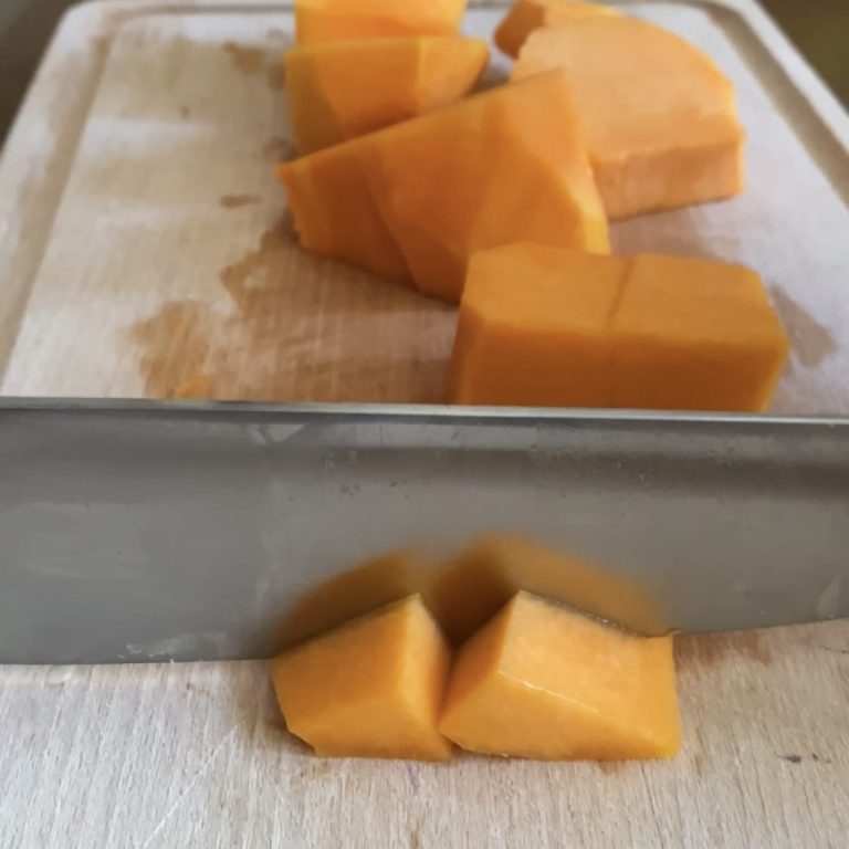 vellutata di zucca step 1