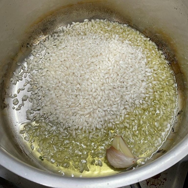 Risotto alla pescatora step 2