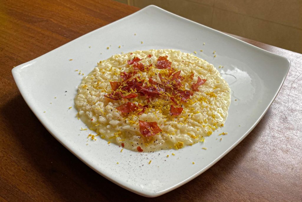 risotto al limone