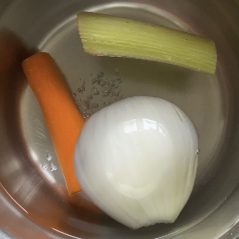 risotto al limone step 1