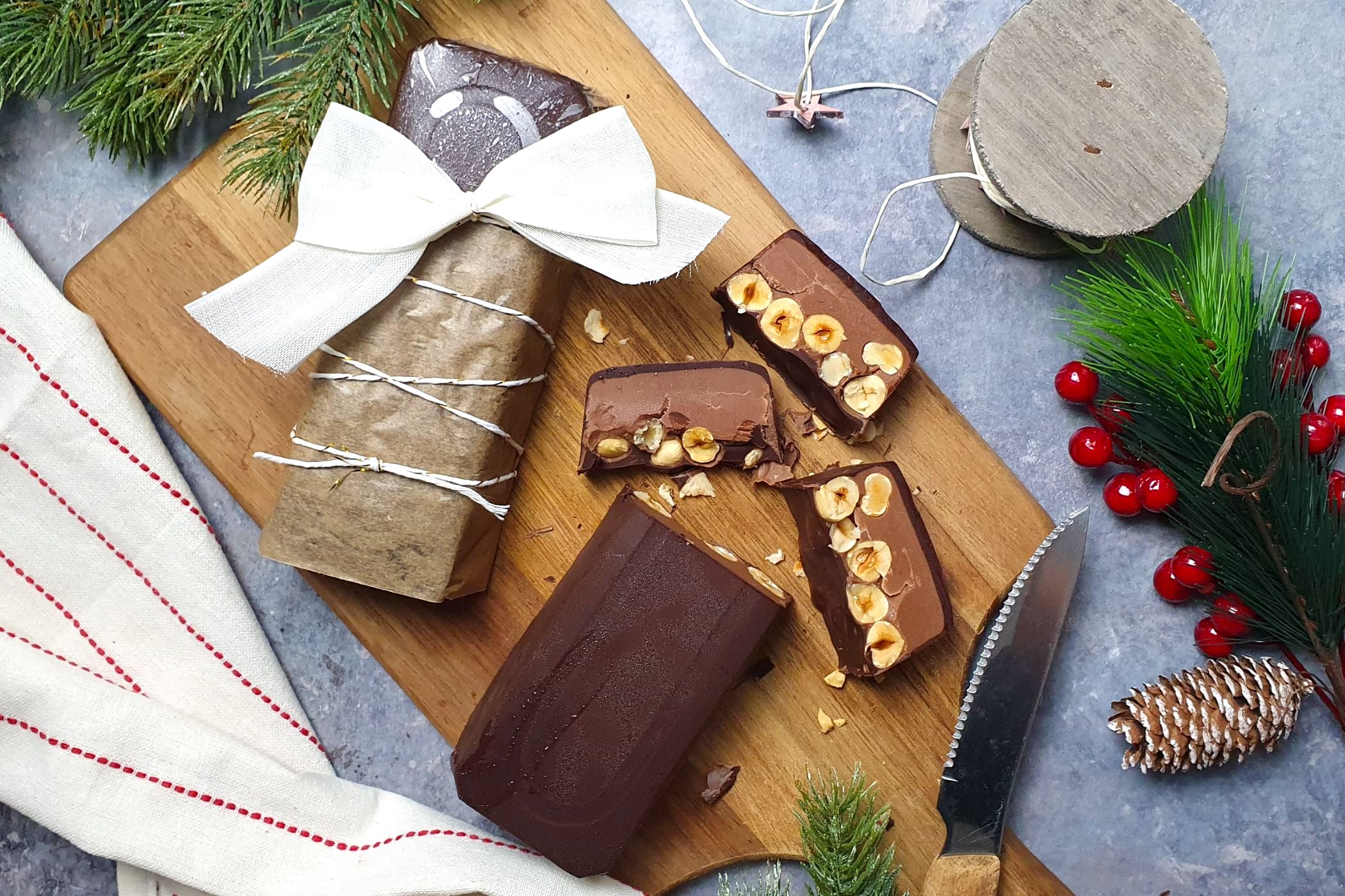 Torrone alle nocciole, la ricetta con 3 ingredienti
