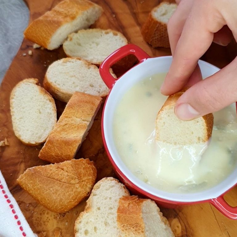 fonduta di gorgonzola step 4