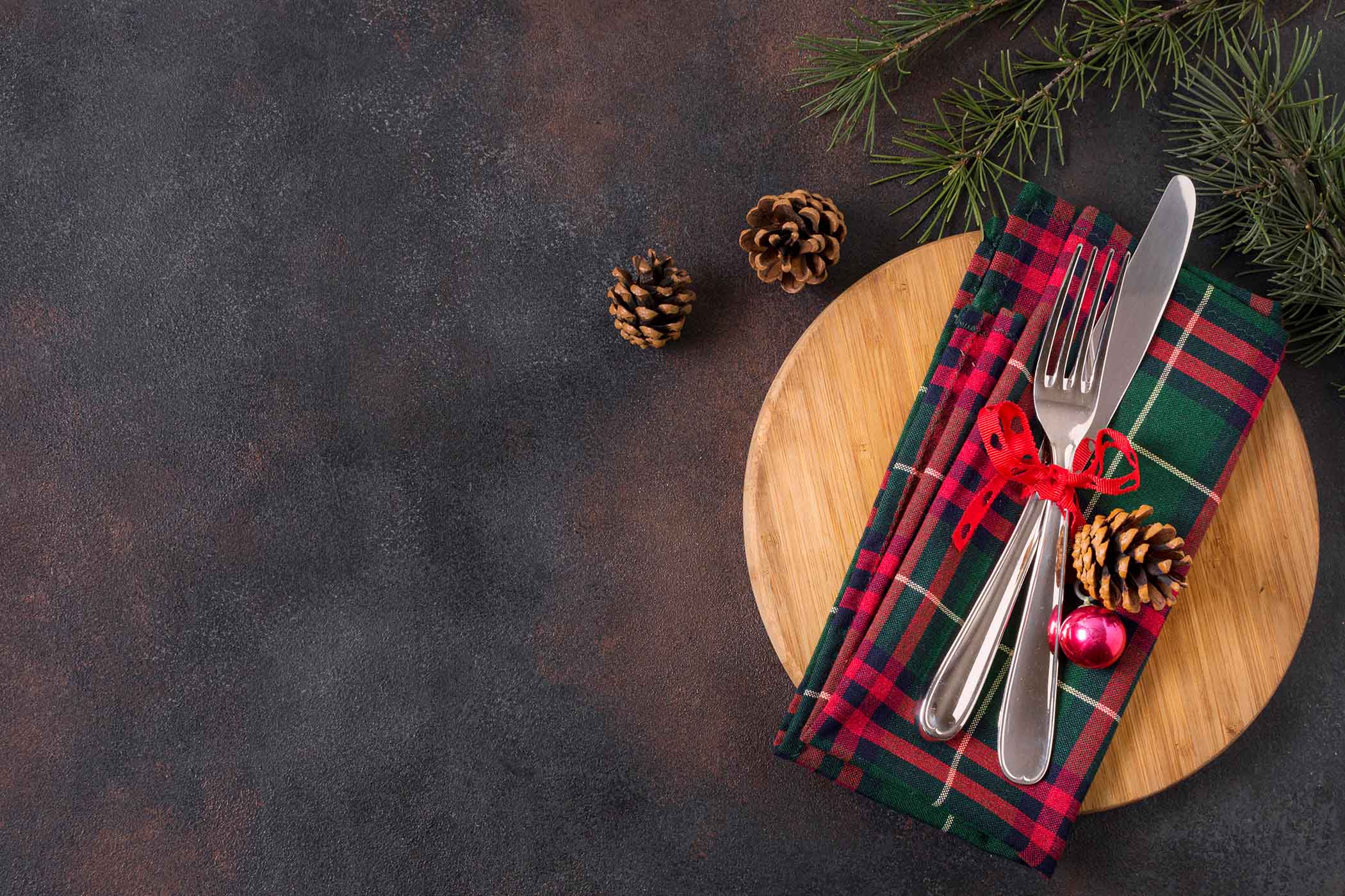 1 Pezzo Decorazon D Natale, Copertura Posate D Nan E Sacchetto