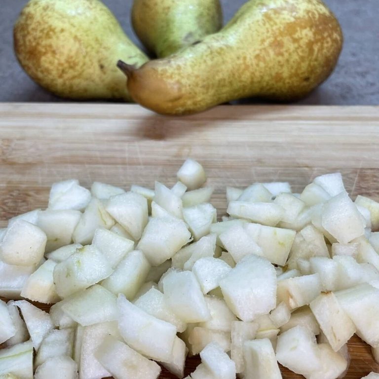 risotto pere e gorgonzola step 4