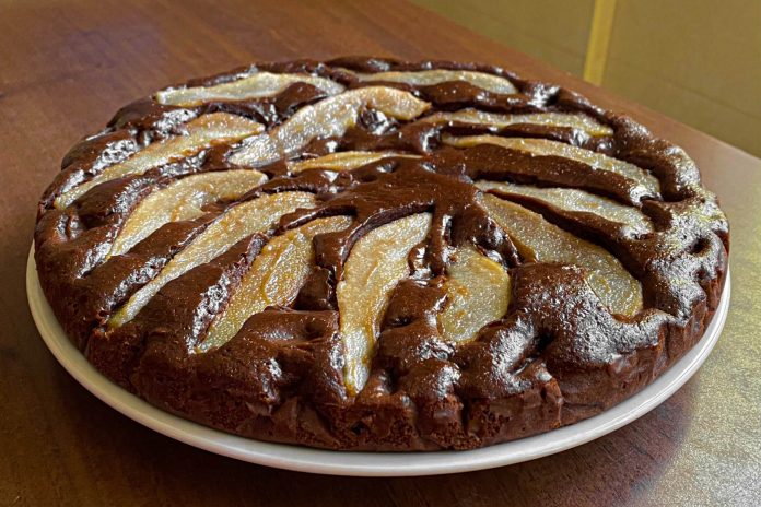 torta pere e cioccolato