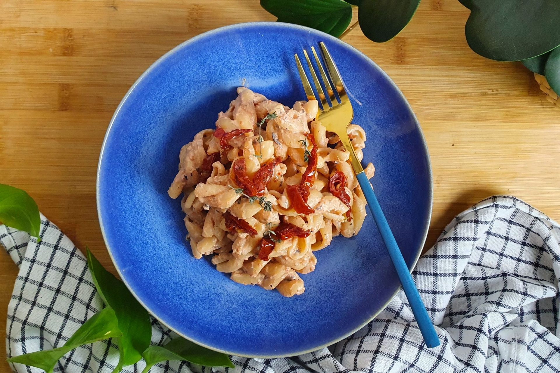 pasta ricotta pomodori secchi e olive
