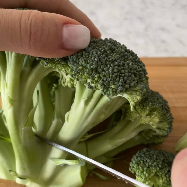 vellutata di broccoli step1