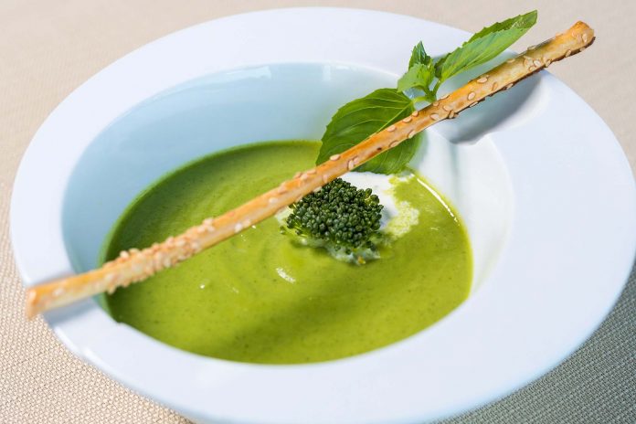 zuppa broccoli