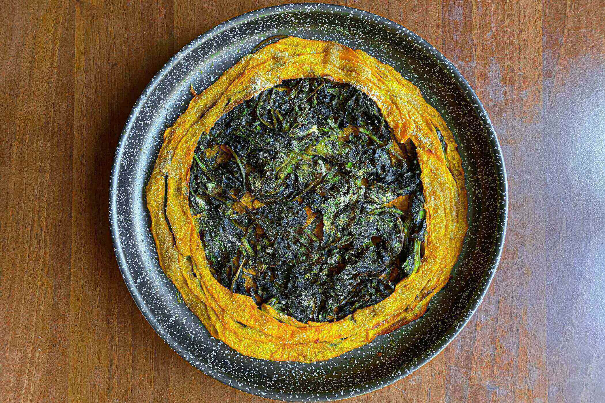 Cime di rapa: la ricetta della “finta pizza” a base di verdure