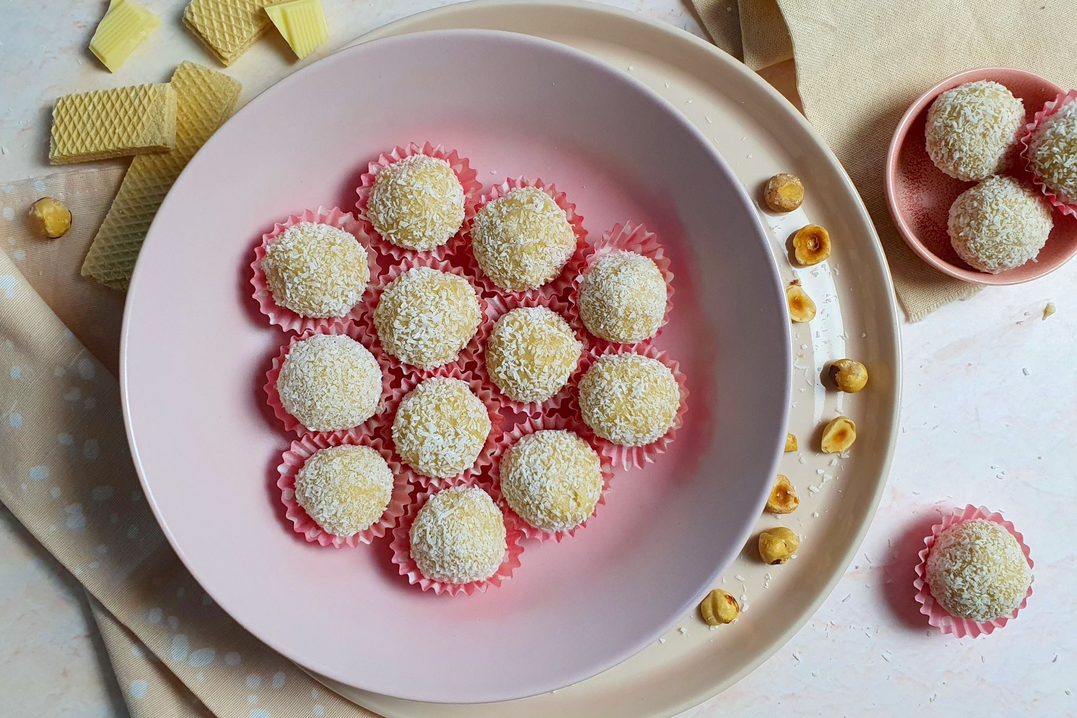 Palline al cocco, la ricetta con 5 ingredienti