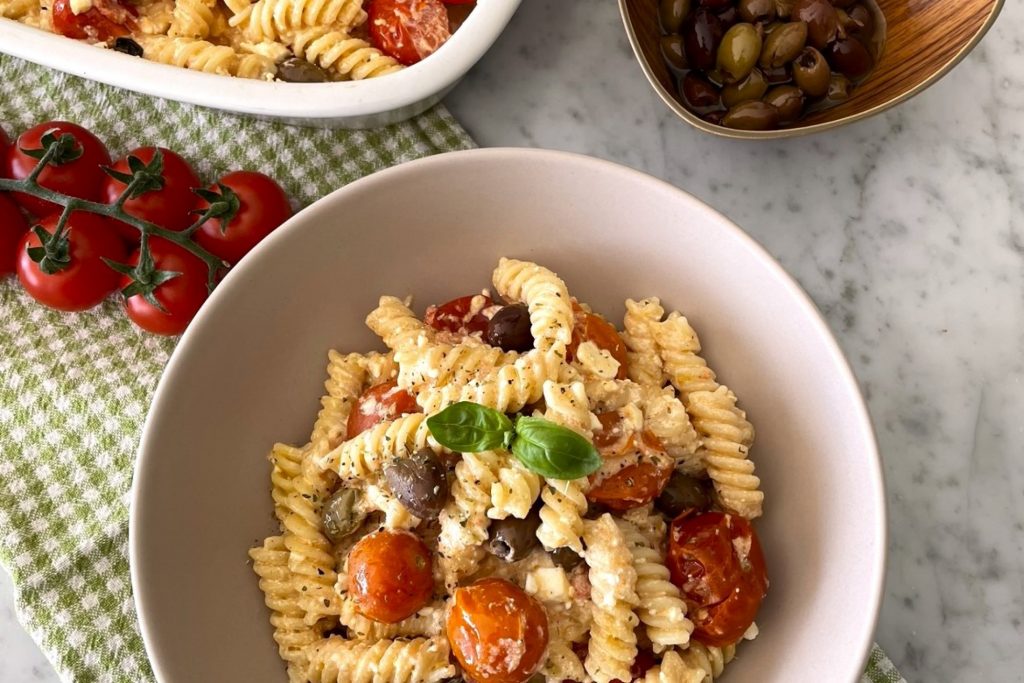 Pasta feta e pomodorini