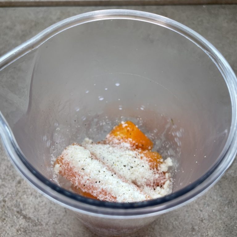 Pasta con crema di carote step 2