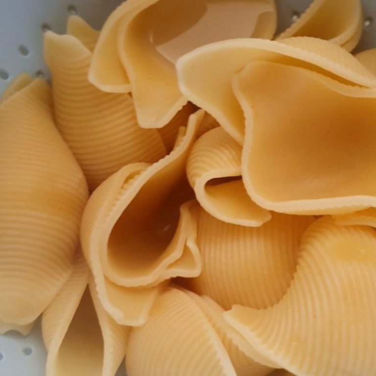 Conchiglioni ripieni step1