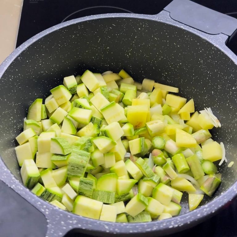 Crema di asparagi step5