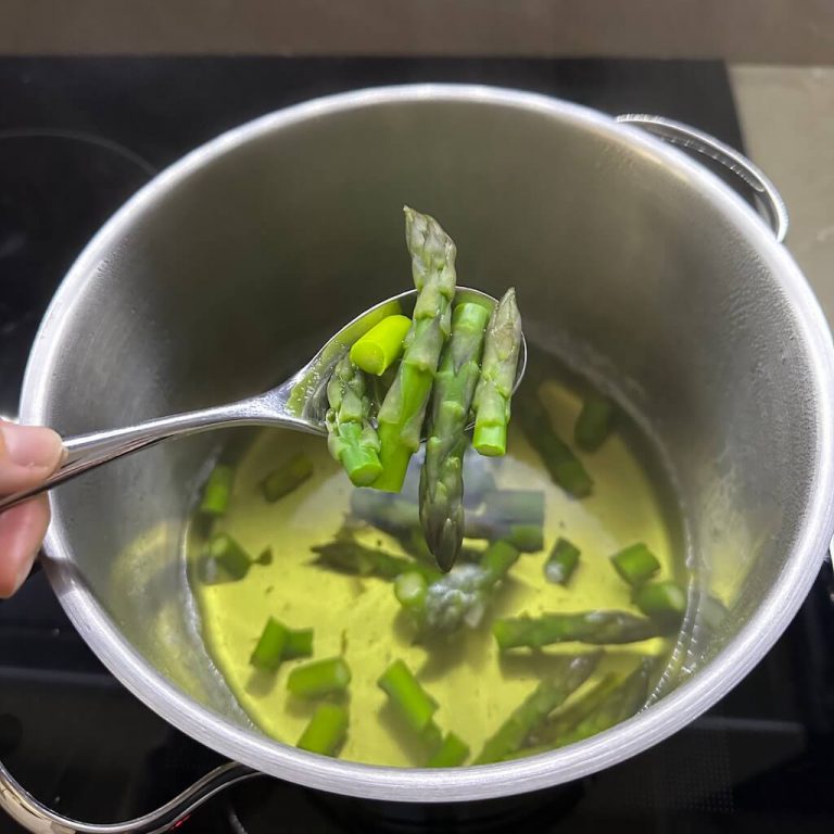 Crema di asparagi step8