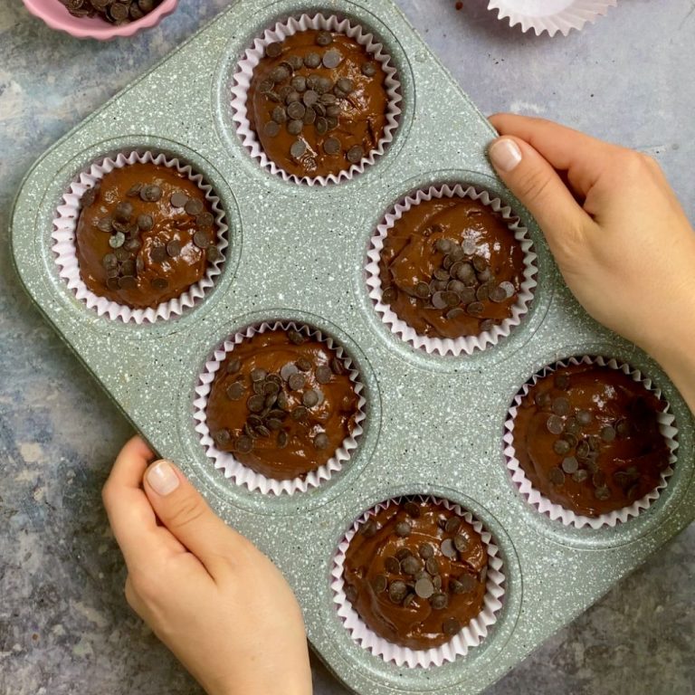 Muffin al cioccolato step5