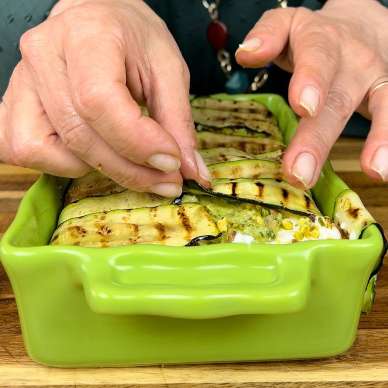 Mattonella di zucchine step12