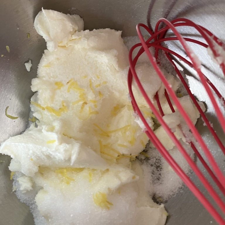 New York cheesecake step2