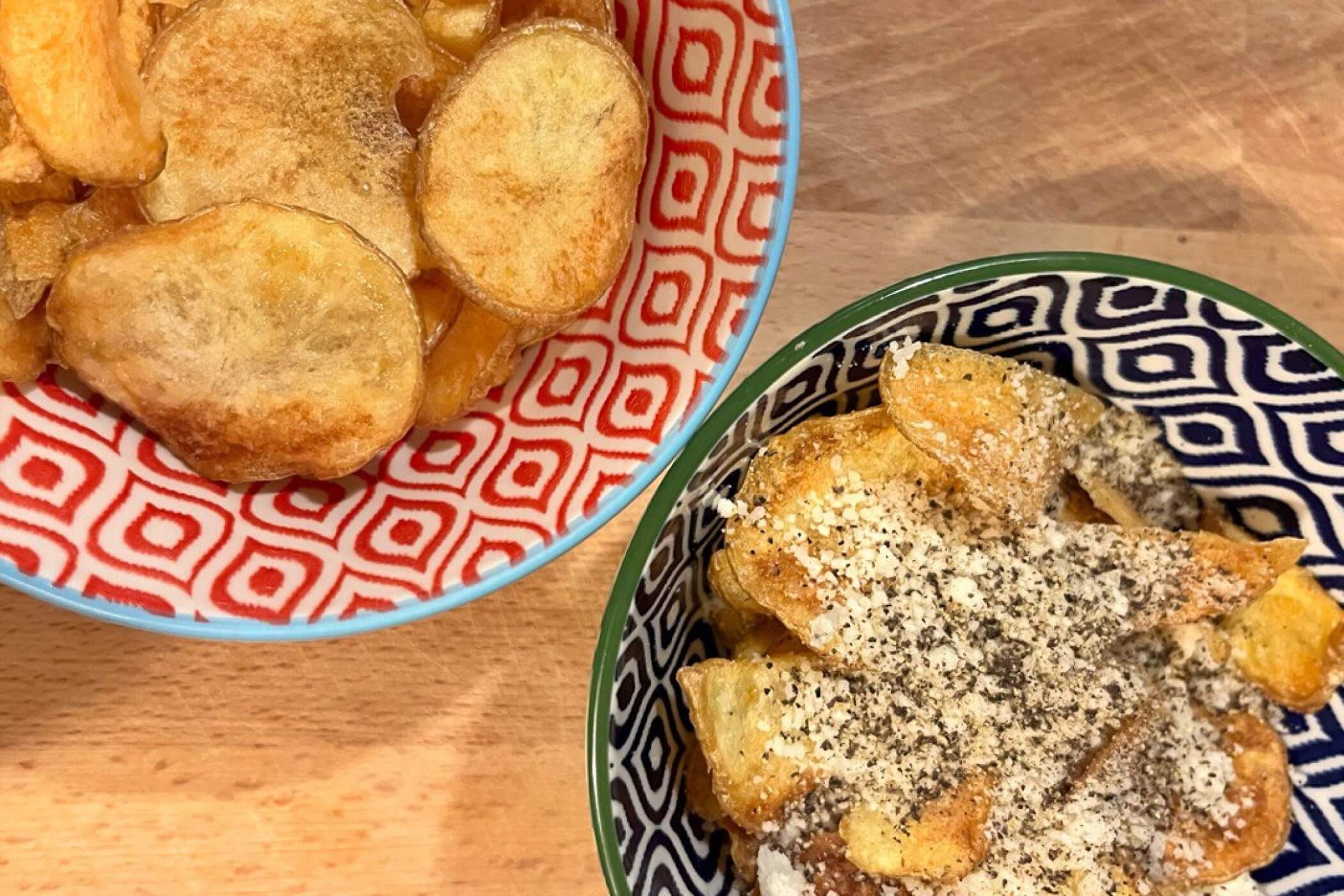 Chips di patate fritte croccanti, i segreti per un risultato perfetto