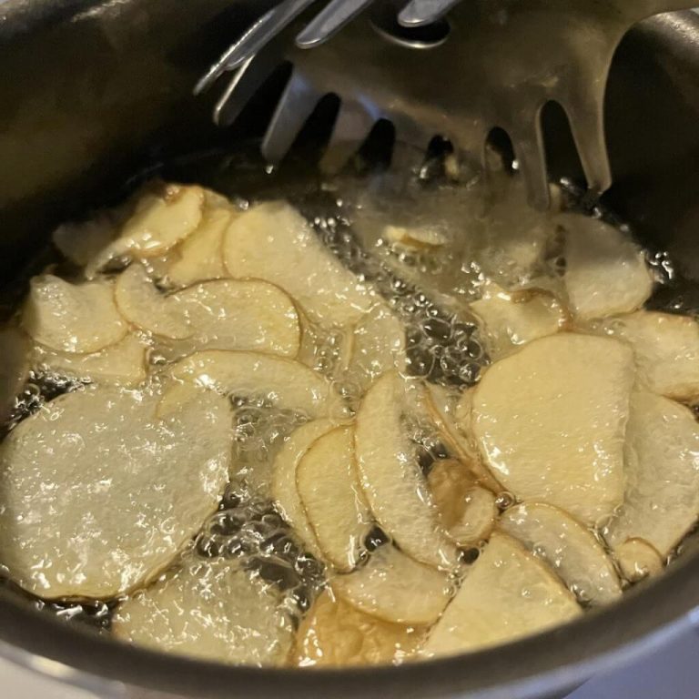 Chips di patate step4