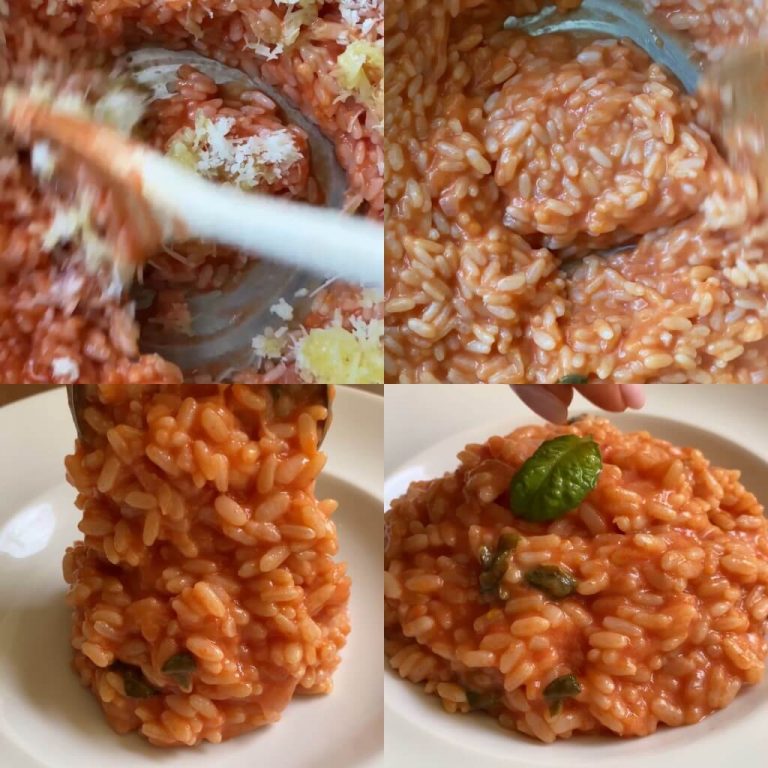 Risotto al pomodoro step3