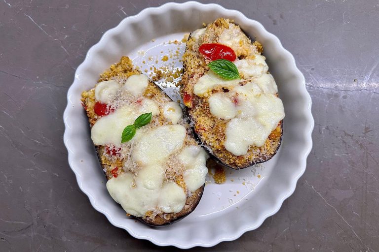 Melanzane ripiene di cous cous