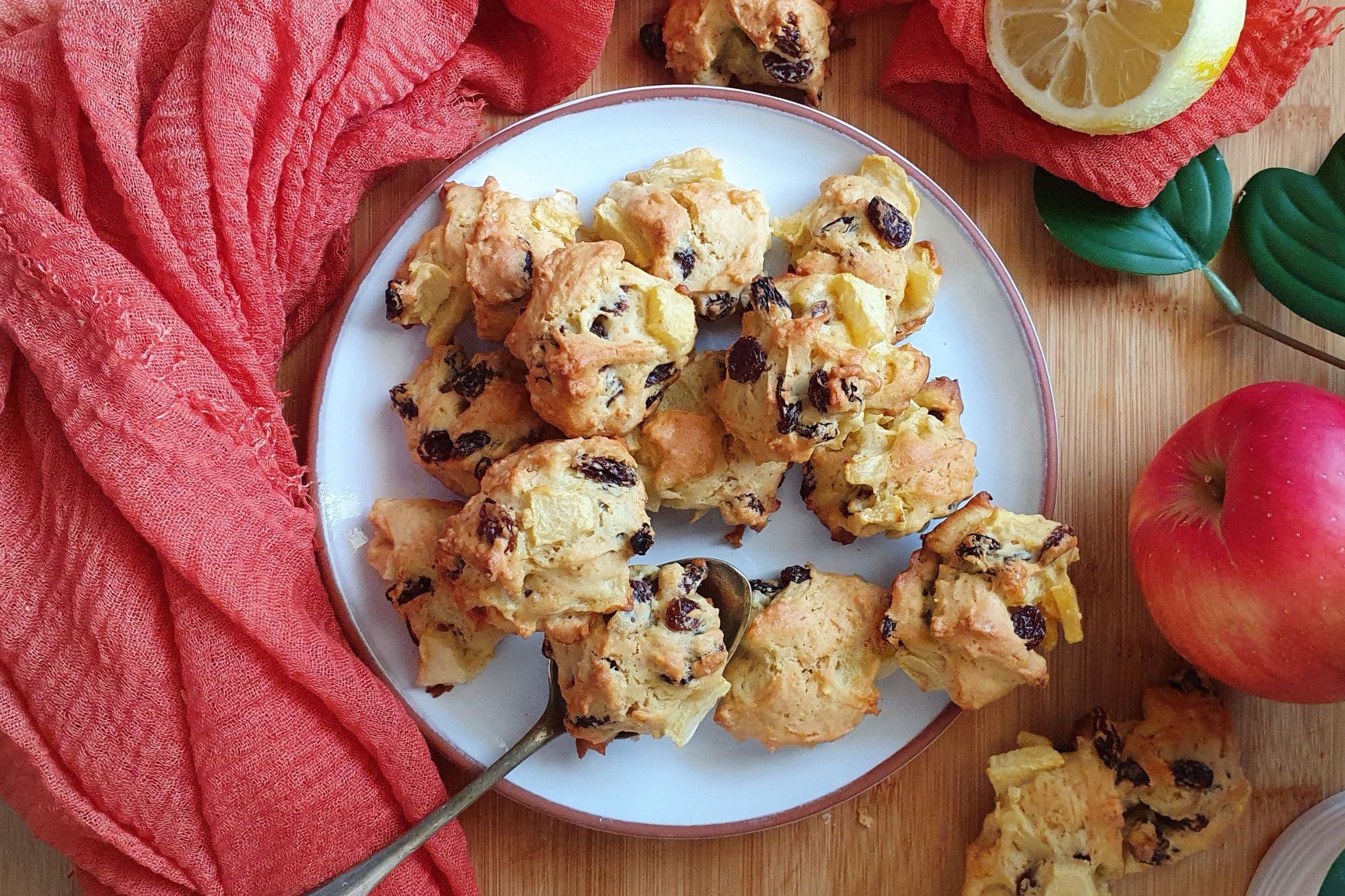 Biscotti alle mele pronti in 30 min (cottura compresa!)
