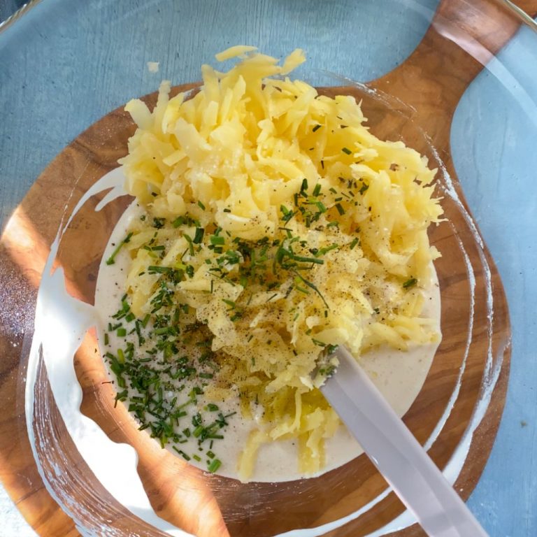 Schiacciata di patate step4
