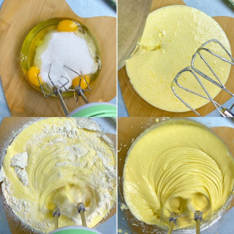 Plumcake allo yogurt step1