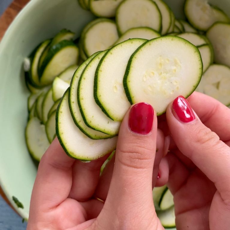 Torta di zucchine step1